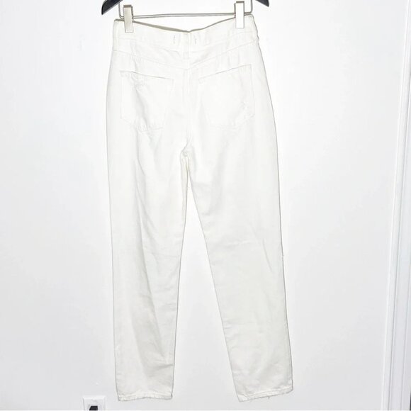 New Free People The Lasso Jean in White Lightening size 26 - Picture 4 of 10